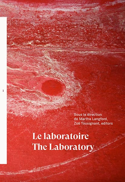 cover of book ''Le laboratoire/The Laboratory', 2021.